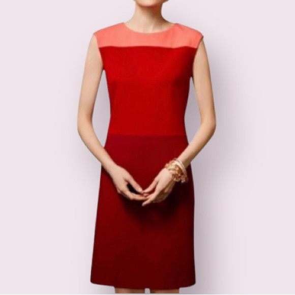 Talbots Dresses & Skirts - TALBOTS Color Block Sleeveless Sheath Dress
